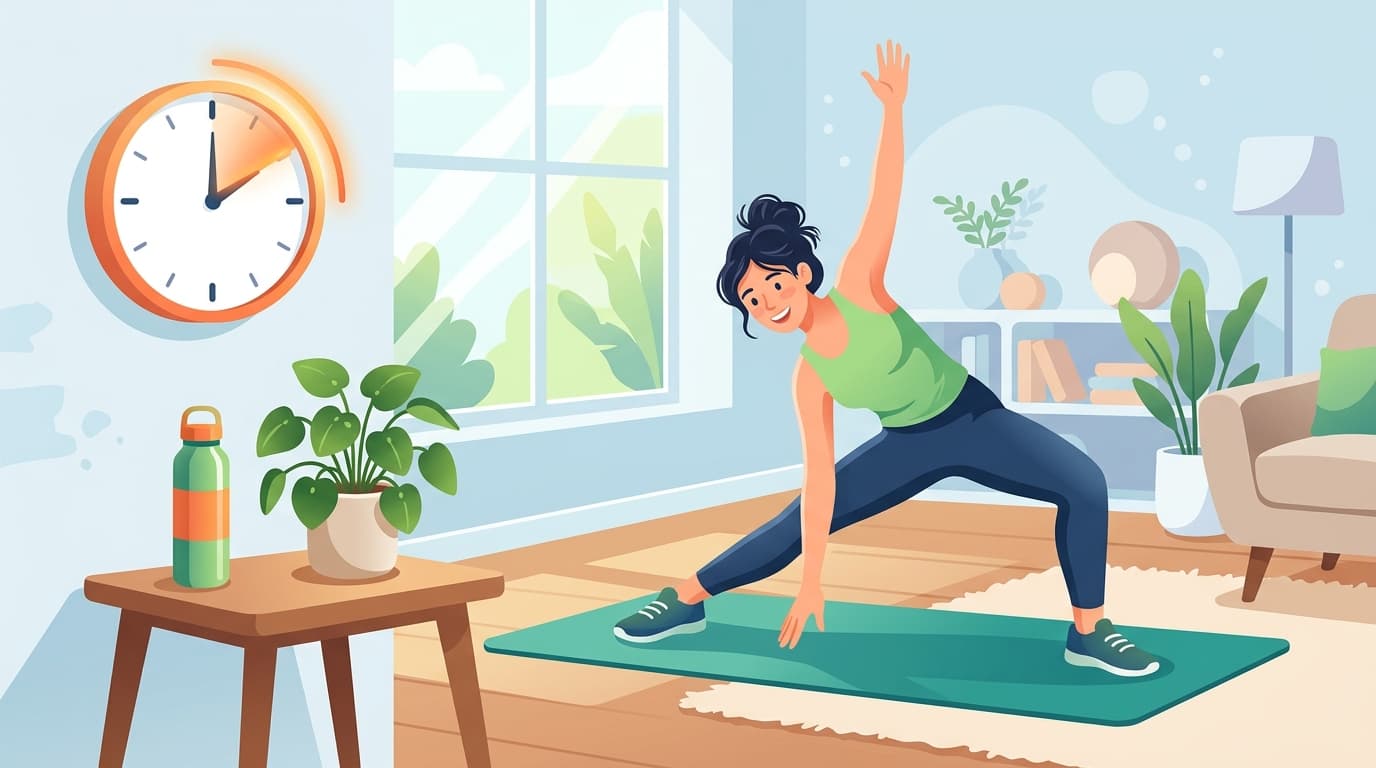 10 Phút Vận Động Mỗi Ngày: Bí Quyết Cho Người Bận Rộn