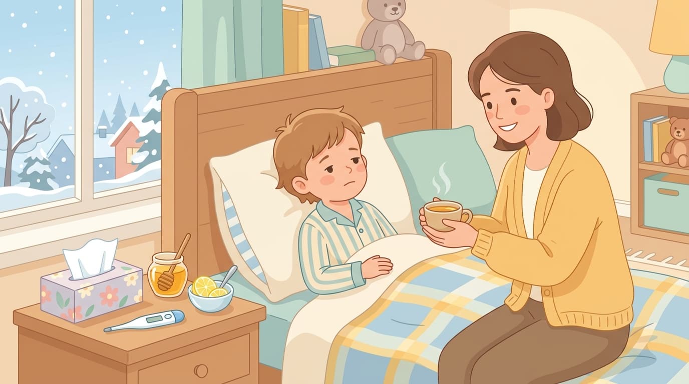 Viêm họng cấp ở trẻ mùa lạnh: Phòng ngừa và xử lý đúng cách