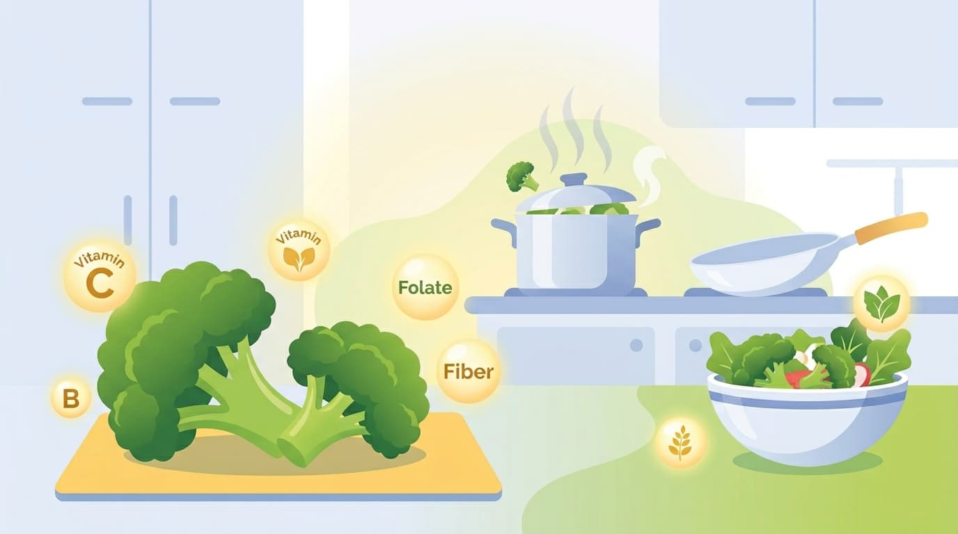 Bí quyết chế biến bông cải xanh giữ trọn dưỡng chất