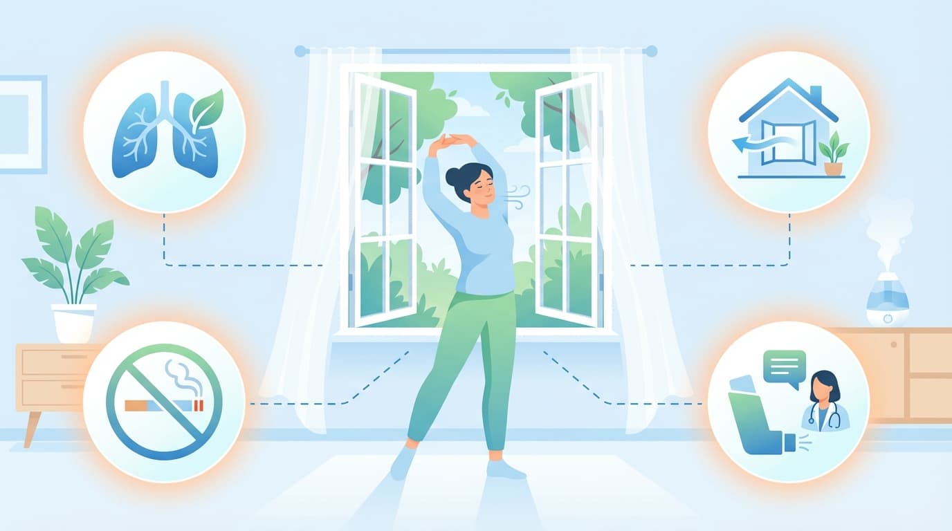 Cách Phòng Ngừa Bệnh Phổi Tắc Nghẽn Mạn Tính Tại Nhà Hiệu Quả