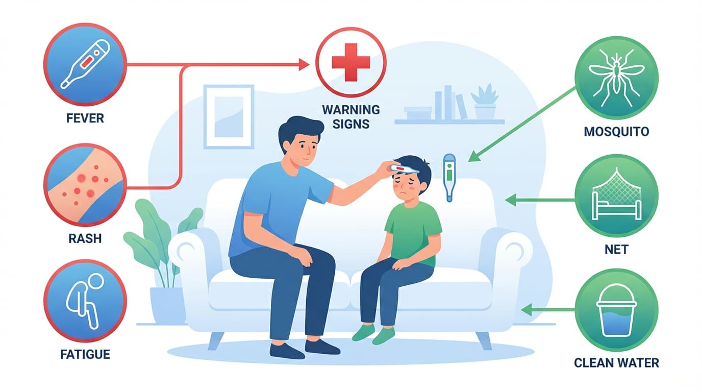 Dấu Hiệu Sốt Xuất Huyết Và Cách Phòng Tránh Hiệu Quả Cho Gia Đình