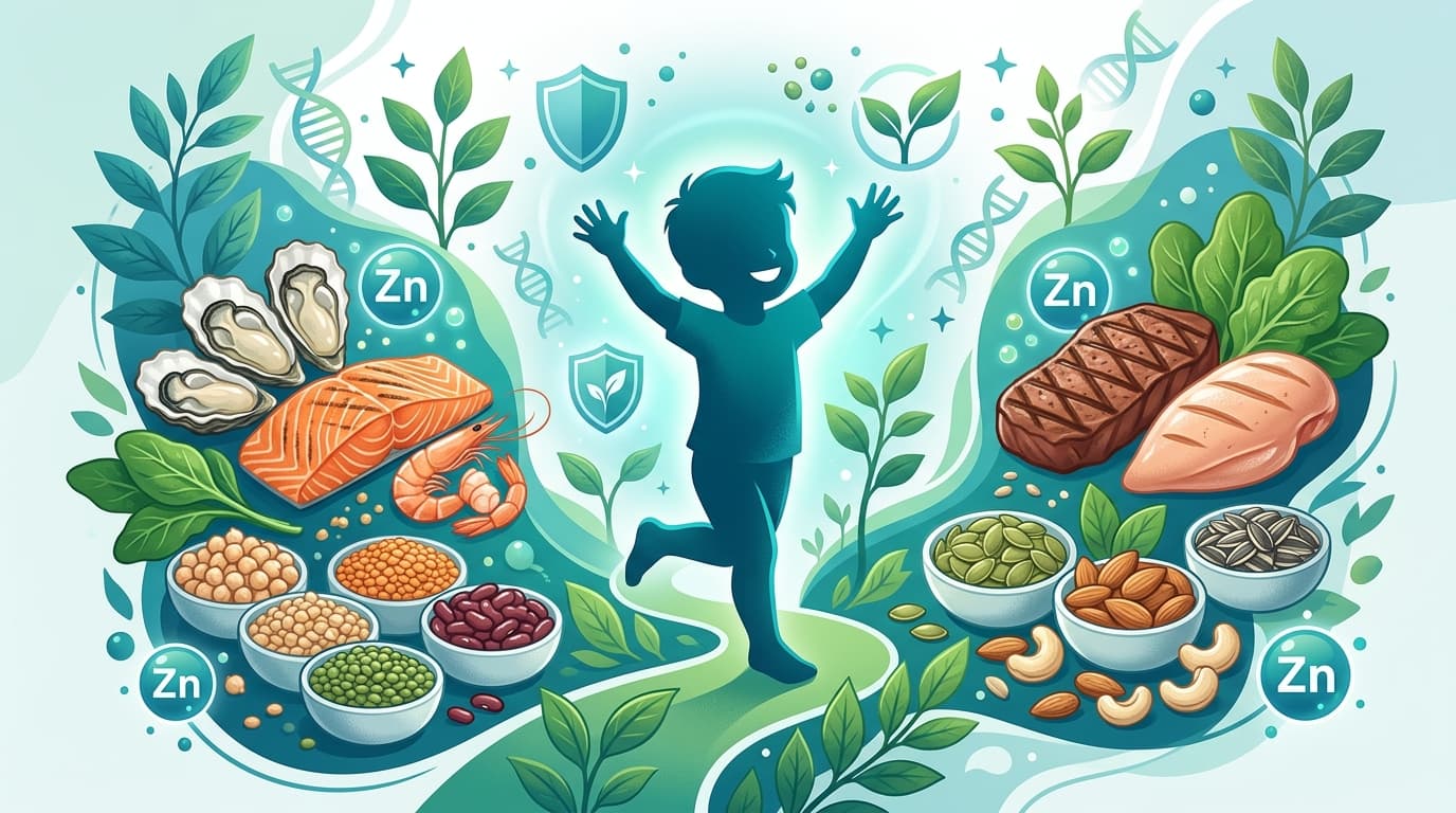 Bổ Sung Kẽm Cho Trẻ: Top Thực Phẩm Tốt Nhất Và An Toàn