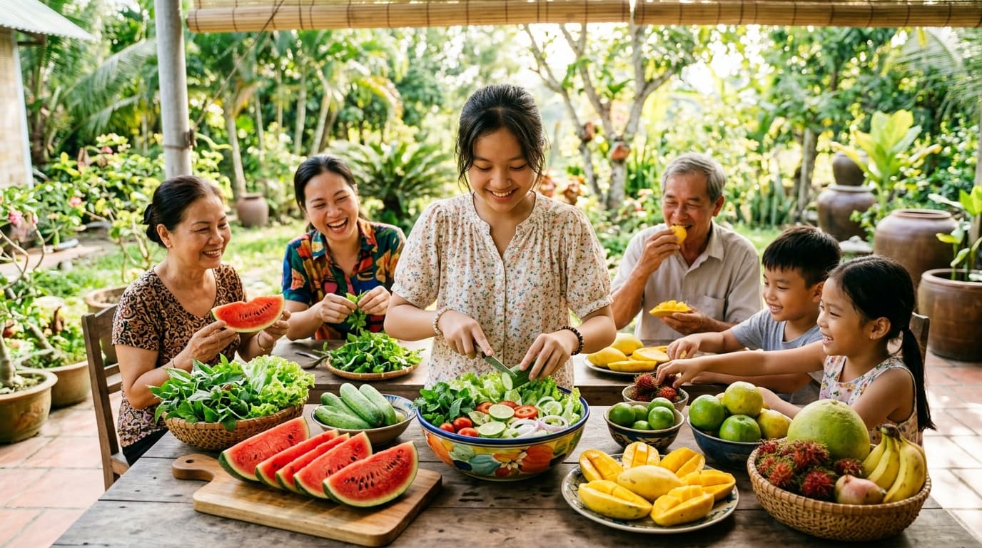 Cách Tăng Cường Tiêu Thụ Rau Quả Mùa Hè Để Bảo Vệ Sức Khỏe Và Phòng Bệnh