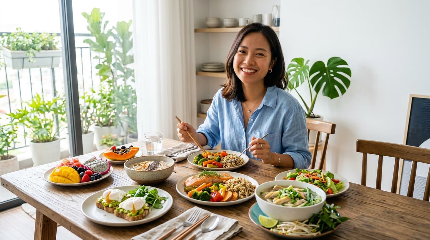 Bí Quyết Ăn Uống 1 Ngày Khỏe Mạnh Theo Chuyên Gia Dinh Dưỡng